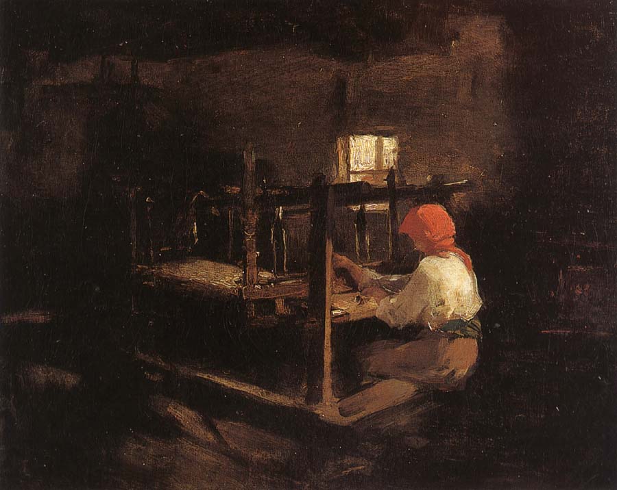 Woman Spinning